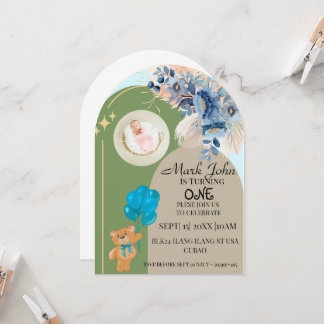 1.ª invitación de cumpleaños