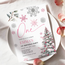 1.ª invitación de cumpleaños, invierno de un cumpl