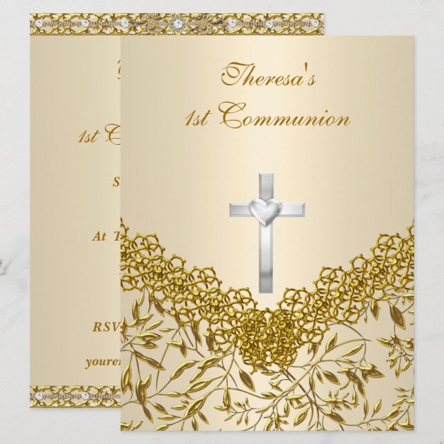 1.ª Invitación de la Parte Comunitaria (Anverso / Reverso)