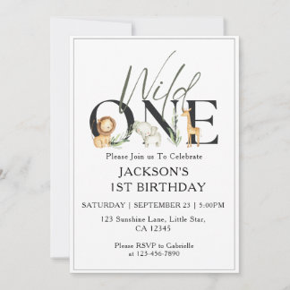 1.ª invitaciones de cumpleaños a los niños singula