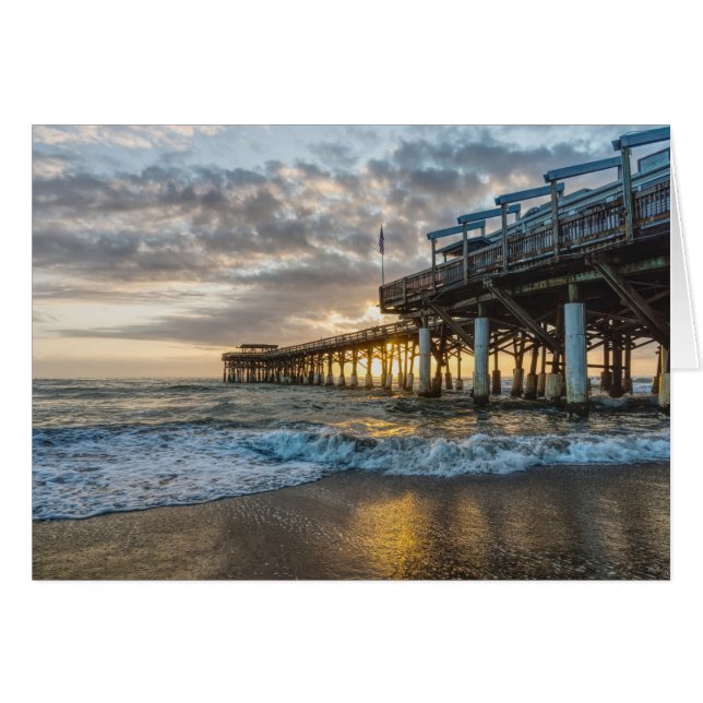 1.ª Tarjeta de felicitación Sunrise 2017 Cocoa Bea (Anverso (Horizontal))