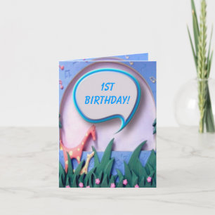 1.ª Tarjeta de invitación a la fiesta de cumpleaño
