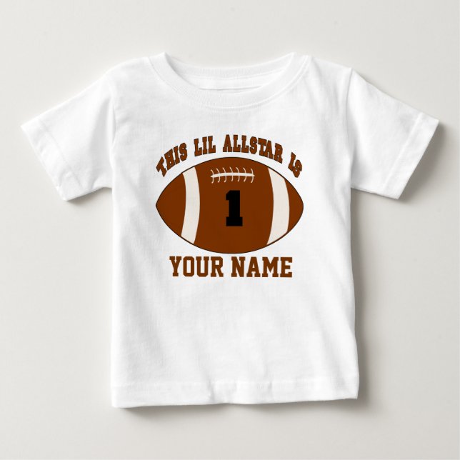 1.ᵉʳ Camiseta Personalizada de Fútbol de Cumpleaño (Anverso)