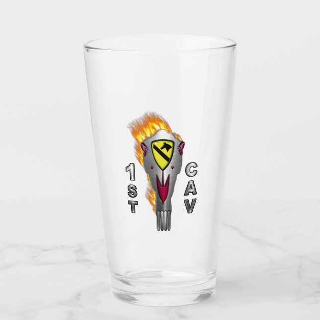 1.ᵉʳ Cráneo Flamante de la División Cavalry (Anverso)