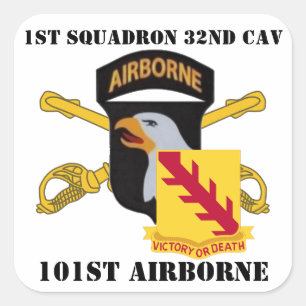 1.ᵉʳ CUADRON 32 PEGATINAS DE CAVALRY 101ST AIRBORN