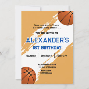 1.ᵉʳ cumpleaños Invitación a Bash