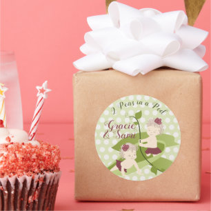 1.ᵉʳ Cumpleaños o Pegatina Fiesta de Baby Shower