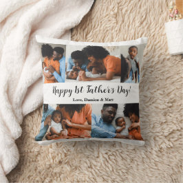 1.ᵉʳ Día del Padre Personalizado 5 Cojín decorativ