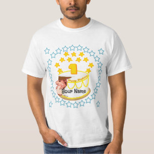 1.ᵉʳ Fiesta de cumpleaños Camisetas de cumpleaños 