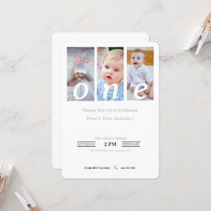 1.ᵉʳ Fiesta de invitación al cumpleaños