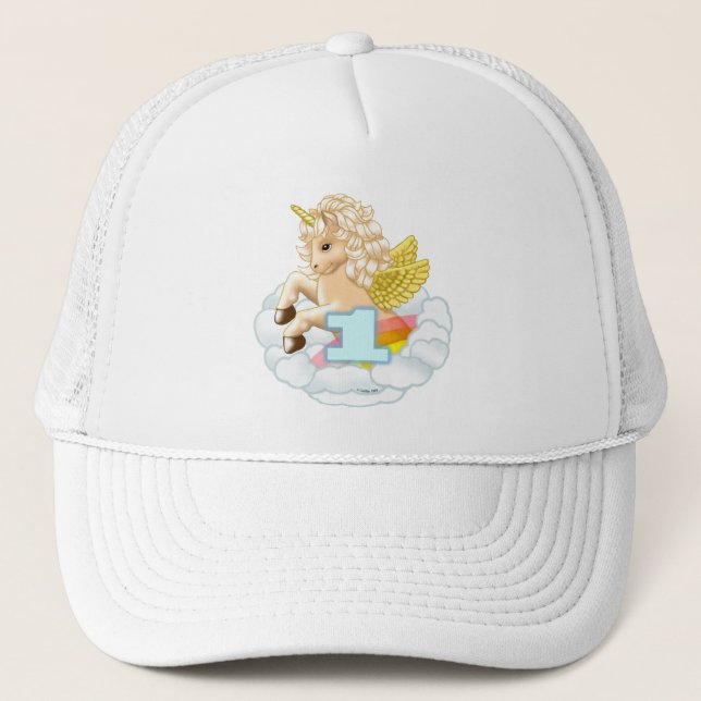 1.ᵉʳ gorra unicornio (Anverso)