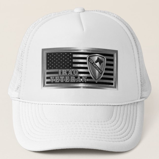 1.ᵉʳ gorro de camionero de la división de caballer (Anverso)