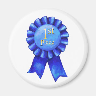 1.ᵉʳ imán de cinta azul