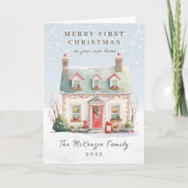 1.ᵉʳ Navidad en el nuevo hogar