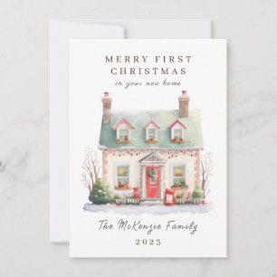 1.ᵉʳ Navidad en el nuevo hogar