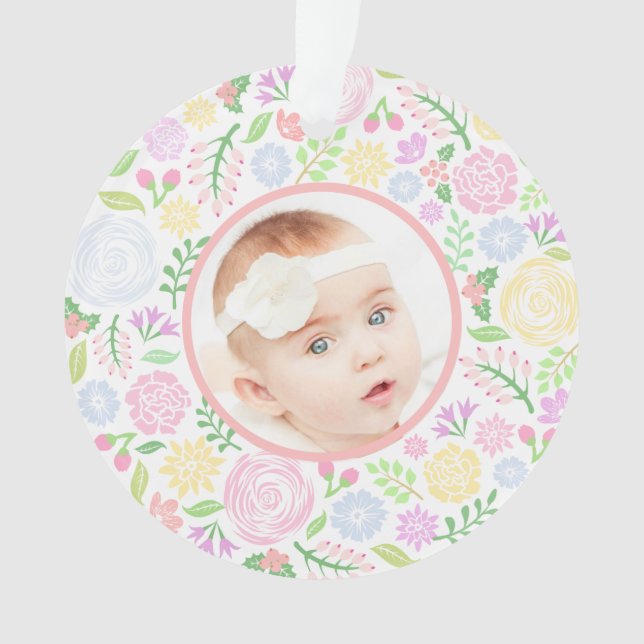 1.ᵉʳ Ornamento Floral Pastel, revertido (Anverso)