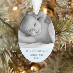 1.ᵉʳ ornamento personalizado del tío Navidad Nephe