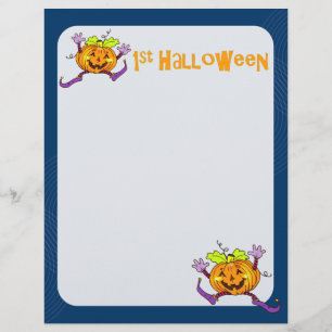 1.ᵉʳ Papel de cartón de calabaza de Halloween 2