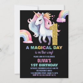 1.ᵉʳ Purpurina de invitaciones de cumpleaños de Ra