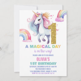 1.ᵉʳ Purpurina de invitaciones de cumpleaños de Ra