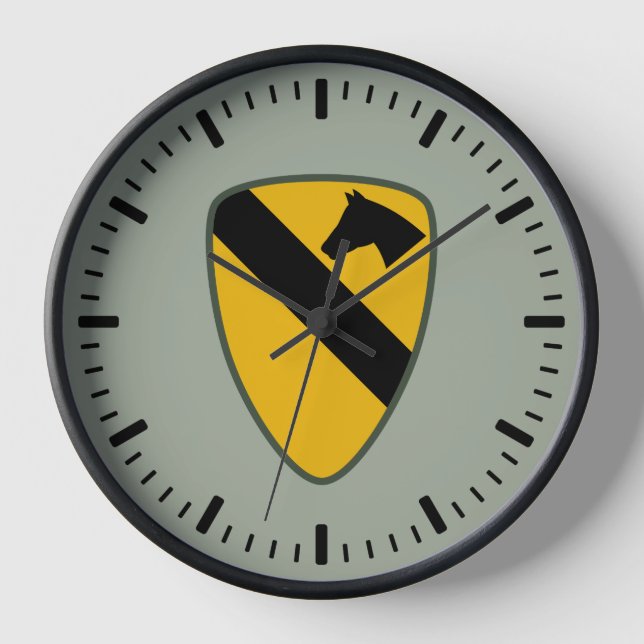 1.ᵉʳ Reloj de la División de Caballería (Anverso)