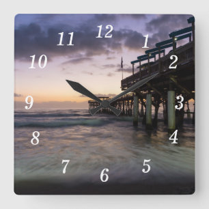1.ᵉʳ Reloj de pared del muelle del cacao del alba