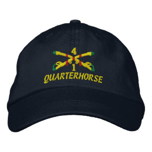 1.ᵉʳ Sqdn., 4º Gorra de Cavalry Embroidered