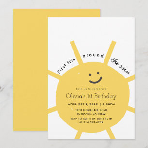 1.ᵉʳ Viaje Alrededor De La Invitación Del Primer C
