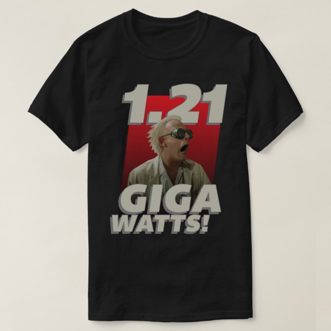 1.21 Gigawatts! Camiseta clásica (Diseño del anverso)