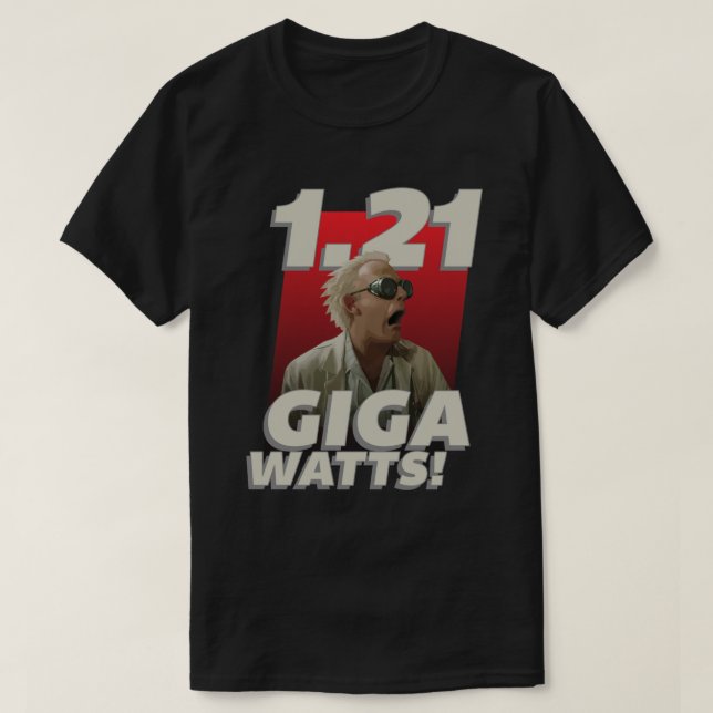 1.21 Gigawatts! Camiseta clásica.png (Diseño del anverso)