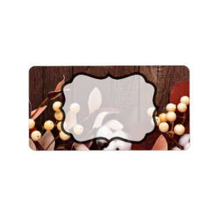 1.25"x2.75" Etiqueta de dirección de correo comerc