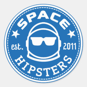 1,5" pegatinas del logotipo de los inconformistas