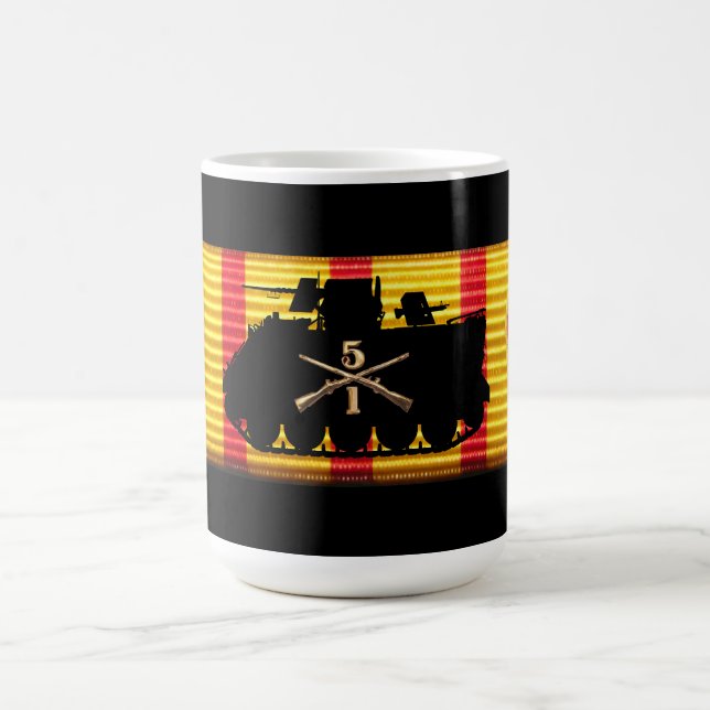 1/5o Taza de la cinta del servicio de Vietnam de (Centro)