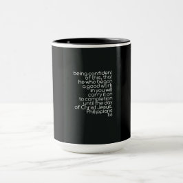 1:6 combinado de los filipenses de la taza 15oz