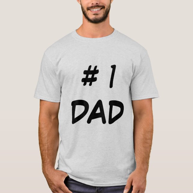 # 1 Camisa de papá - Gracioso regalo de padre (Anverso)