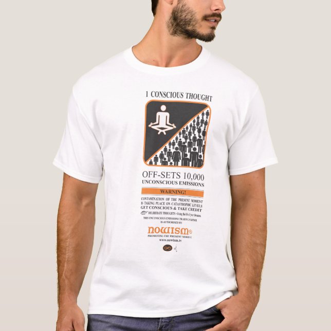 1 camiseta consciente del pensamiento (Anverso)
