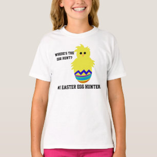 #1 Camiseta de Chick con Huevo de Pascua