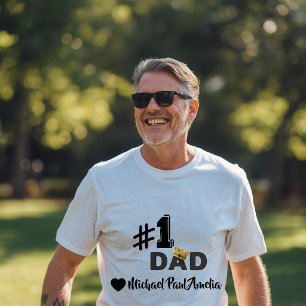 #1 Camiseta Personalizada Amor de Papá