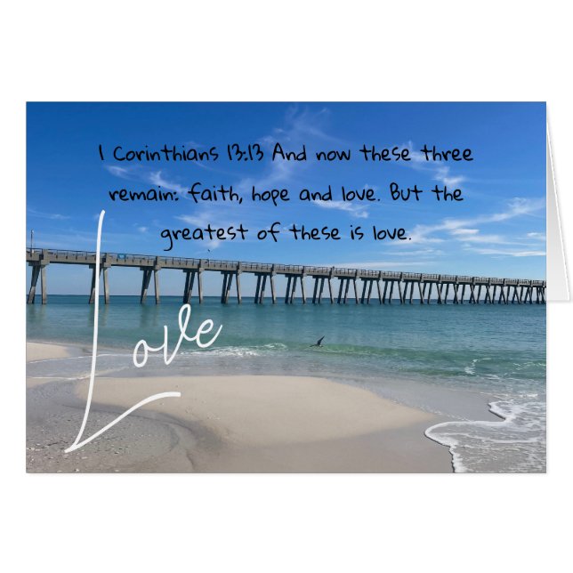 1 Corintios 13:13 (Anverso (Horizontal))