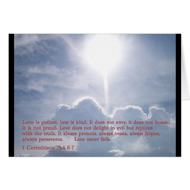 1 Corintios 13:4 6-7 Nubes (Anverso (Horizontal))