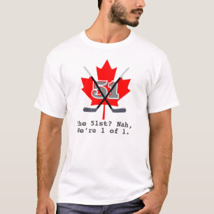"1 de 1 – No el 51" Playera de Identidad Canadiens