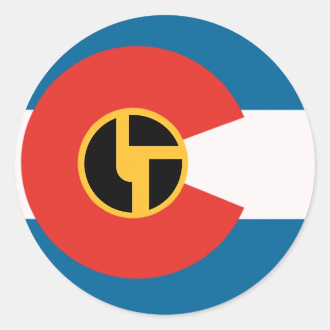 1 en bisCO pegatina (20 de ellos) - Personalizado (Anverso)