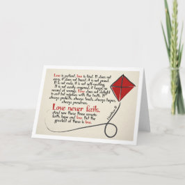 1 espacio en blanco de la tarjeta de nota de los