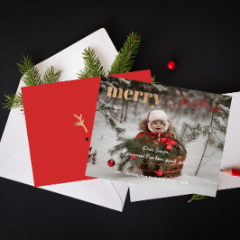 1 Foto Moderno Feliz Navidad Querida Santa Buena