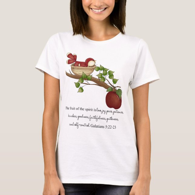 #1 Fruta de la camiseta espiritual (Anverso)
