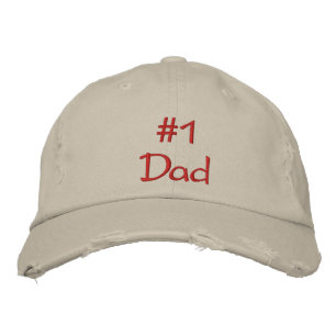 # 1 Gorra de béisbol bordada de papá