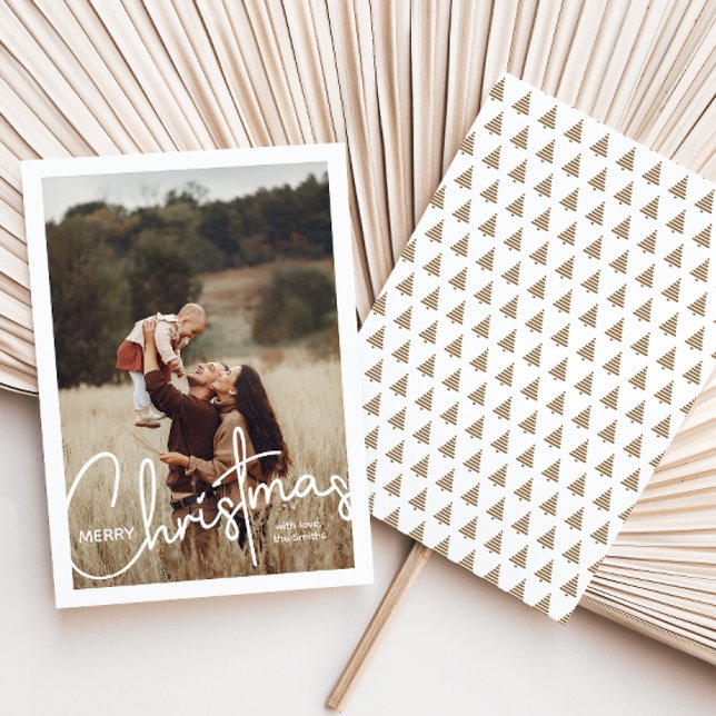 1 Guión manuscrito fotográfico Feliz Navidad (Subido por el creador)