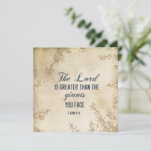 1 Juan 4 4 El que está dentro de ti es una mayor B