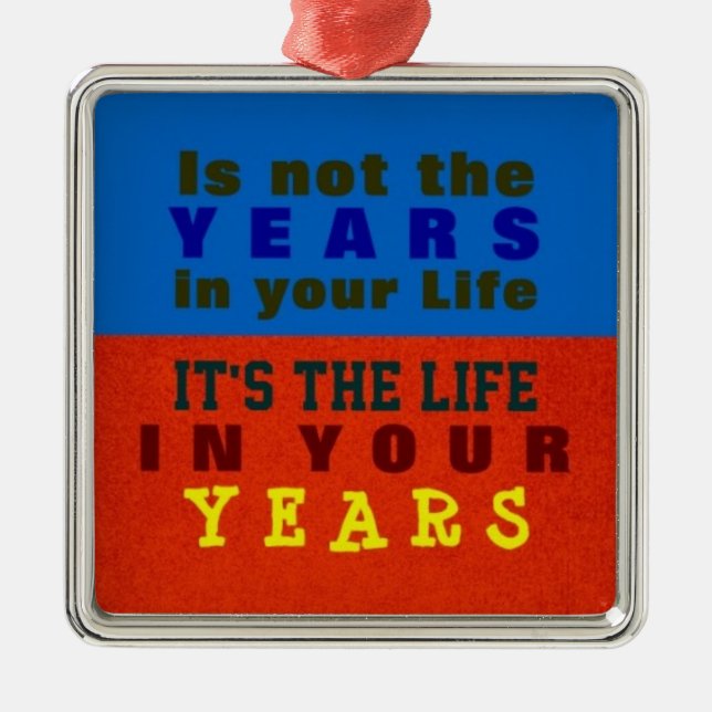 1 LADO / TUS AÑOS ~ Ornamento (Frente)