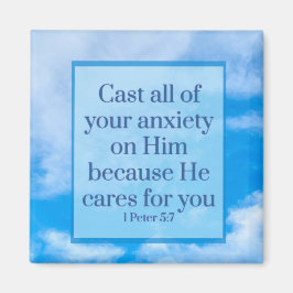 1 Pedro 5:7 Imán